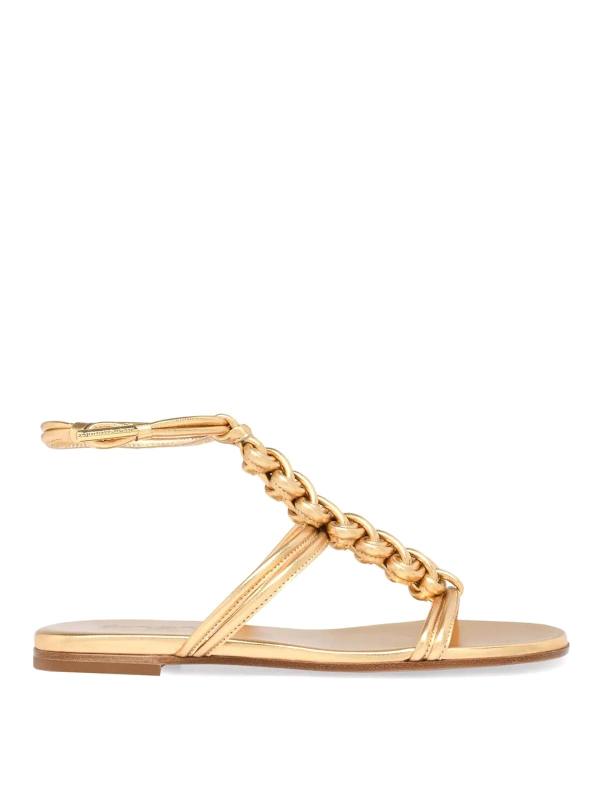 Gianvito Rossi Sandales - Or
