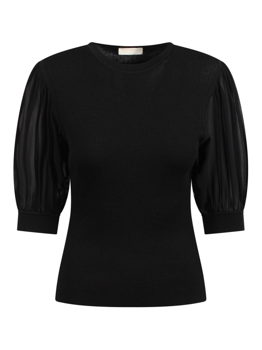 Ulla Johnson Top - Noir
