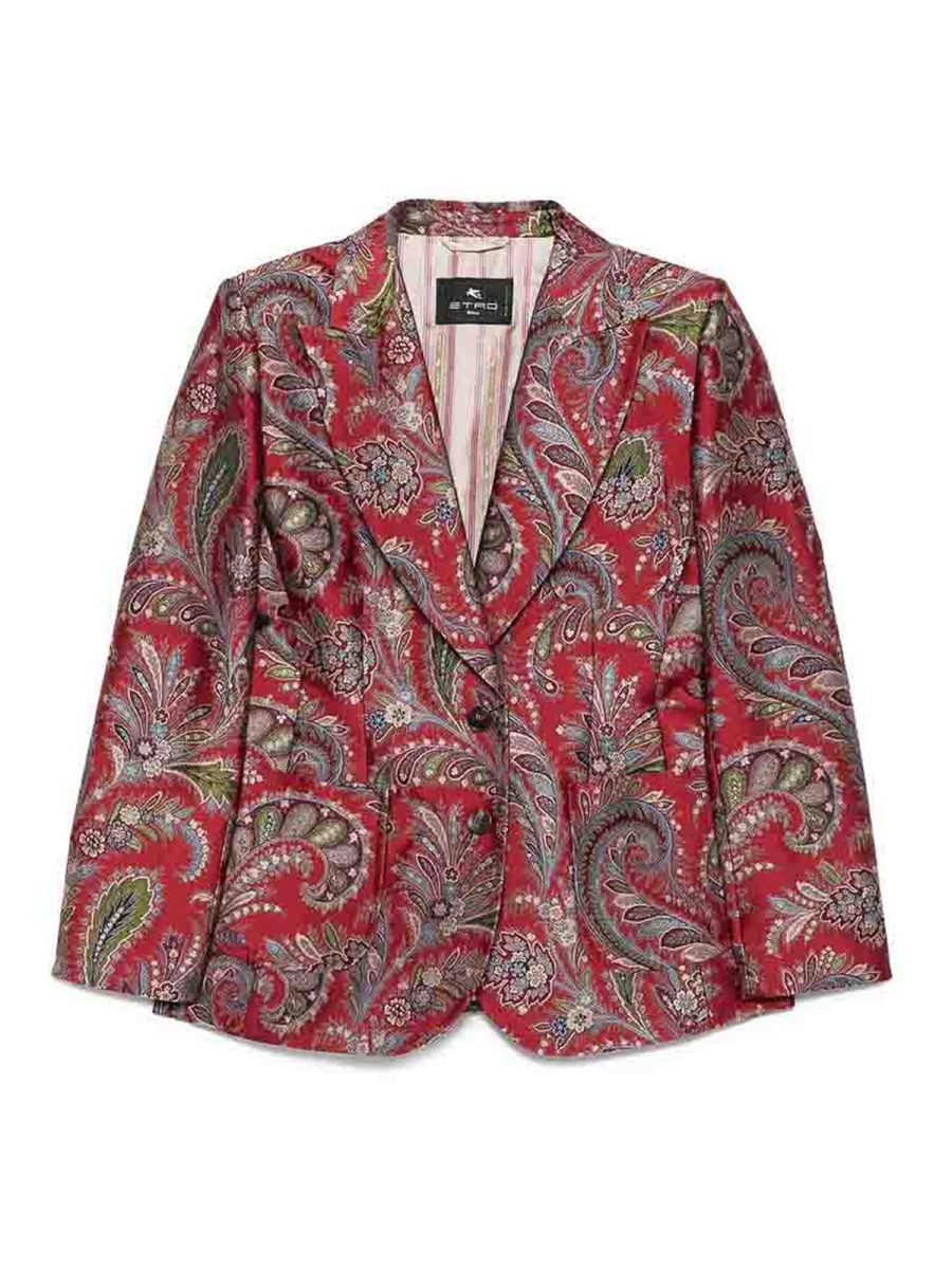 Etro Blazer Couturier - Rouge