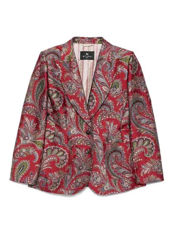 Etro Blazer Couturier - Rouge