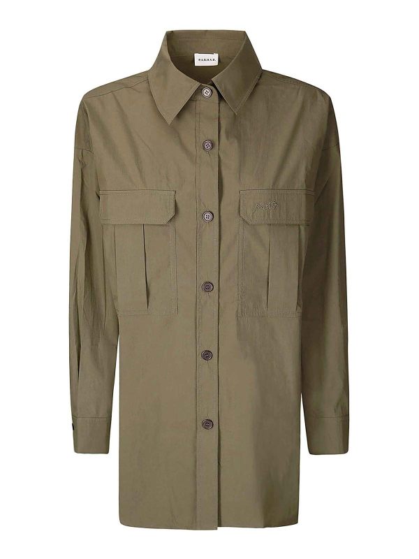 P. A.R. O.S. H. Chemise - Vert Foncé