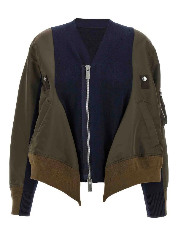 Sacai Cardigan - Multicolore