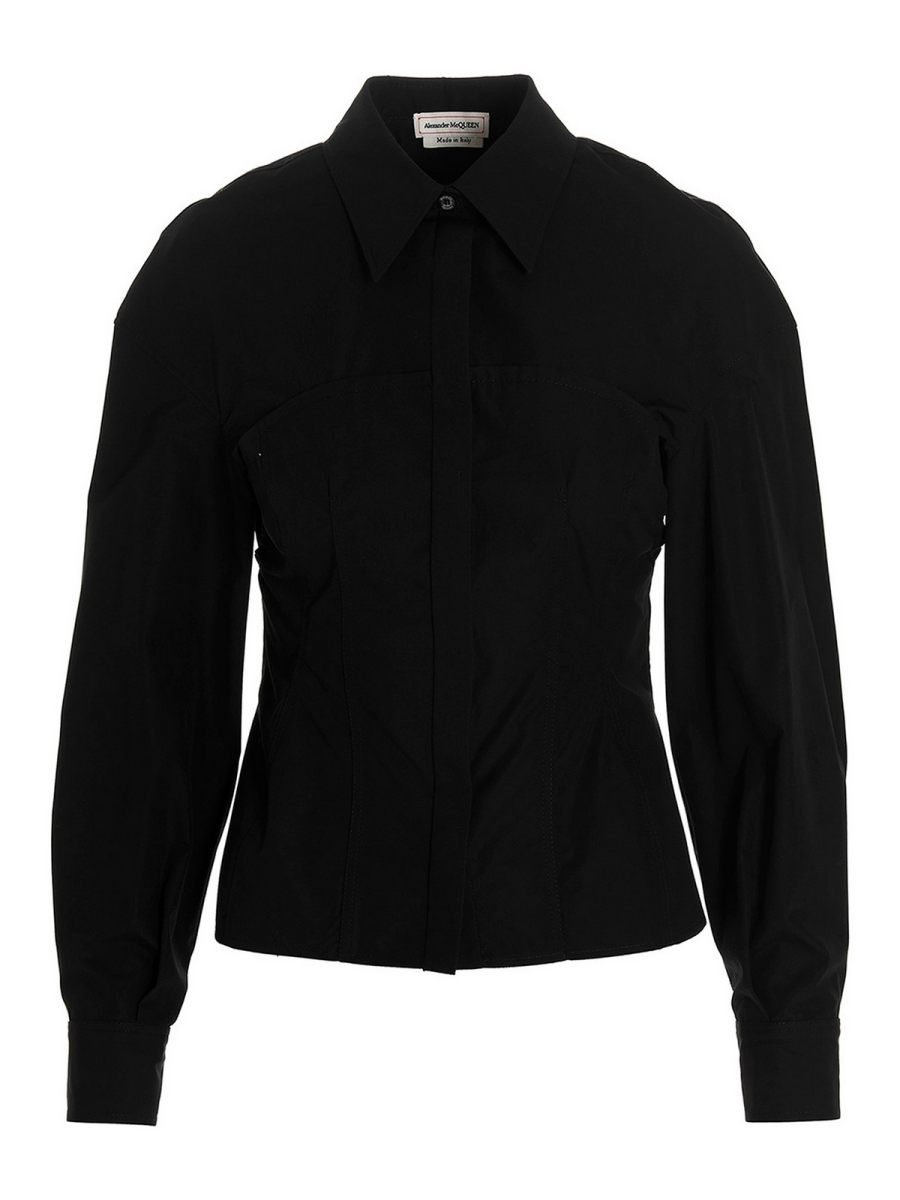 Alexander Mcqueen Chemise - Noir