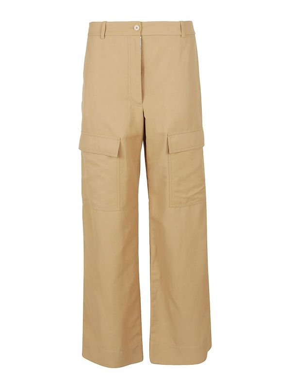 Stella Mccartney Pantalons Décontractés - Camel