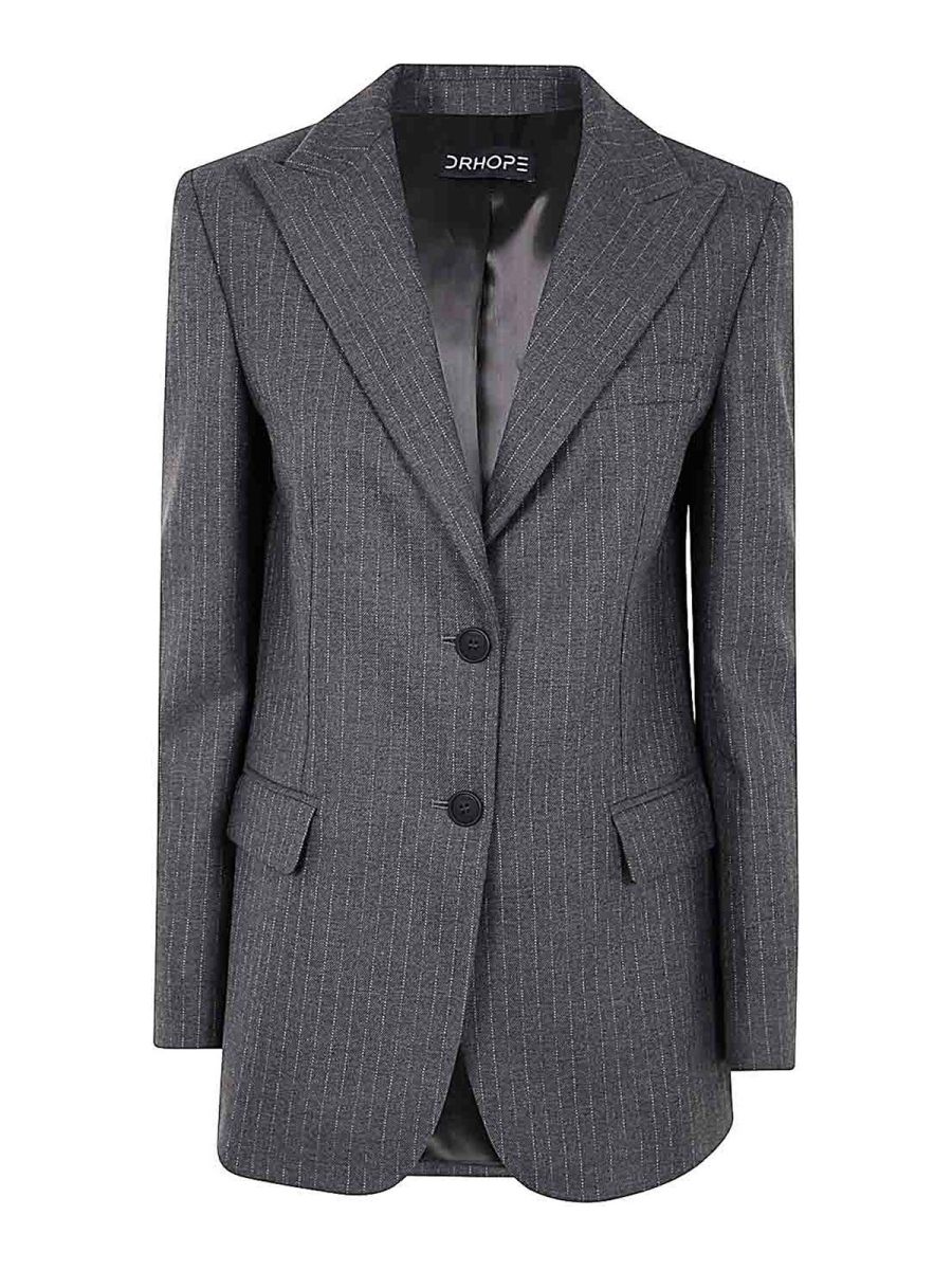 Drhope Veste Casual - Gris