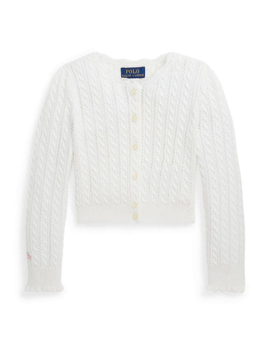 Polo Ralph Lauren Cardigan - Blanc