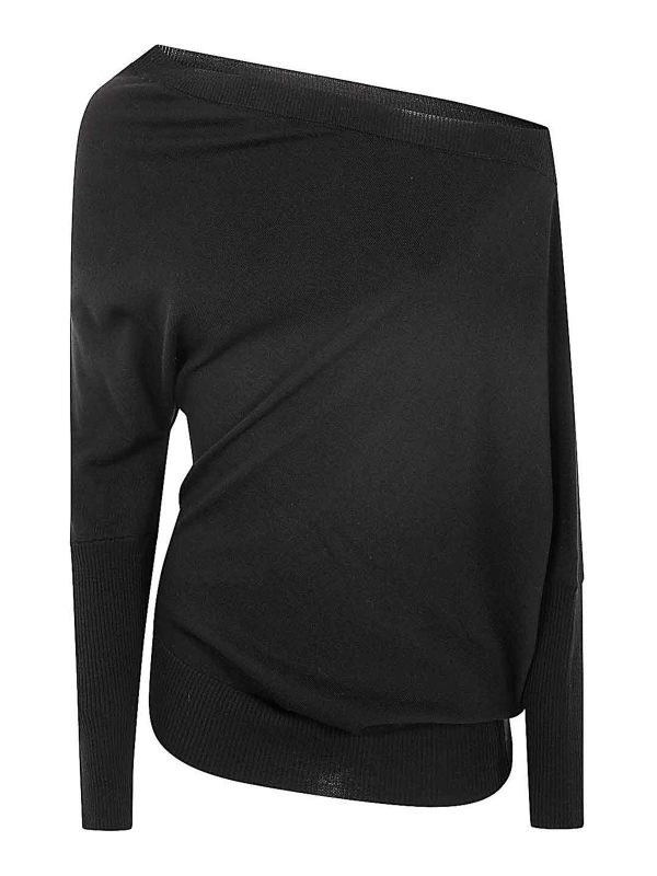 Liviana Conti Pull Col Rond - Noir