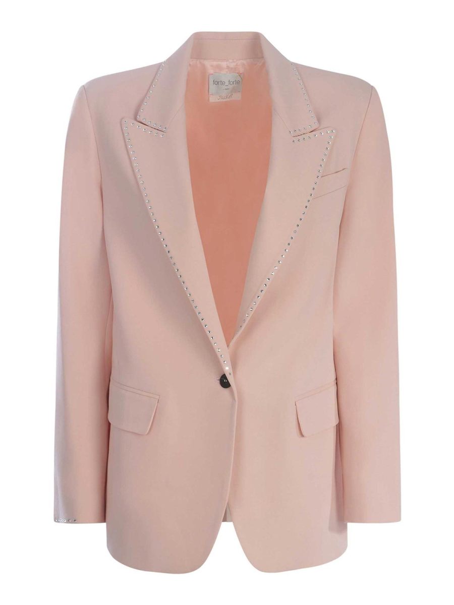 Forte Forte Veste Casual - Couleur Chair