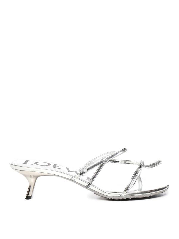 Loewe Sandales - Argent