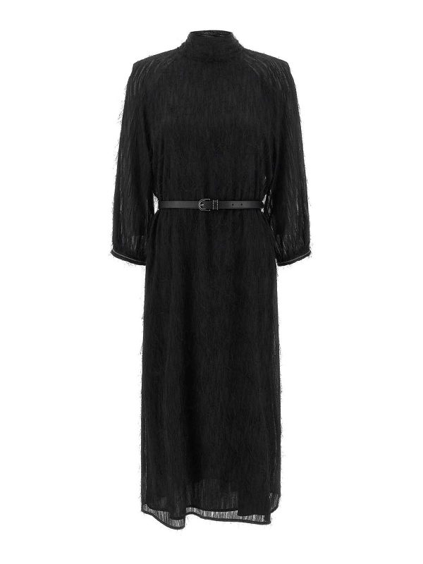 Peserico Robe Au Genou - Noir