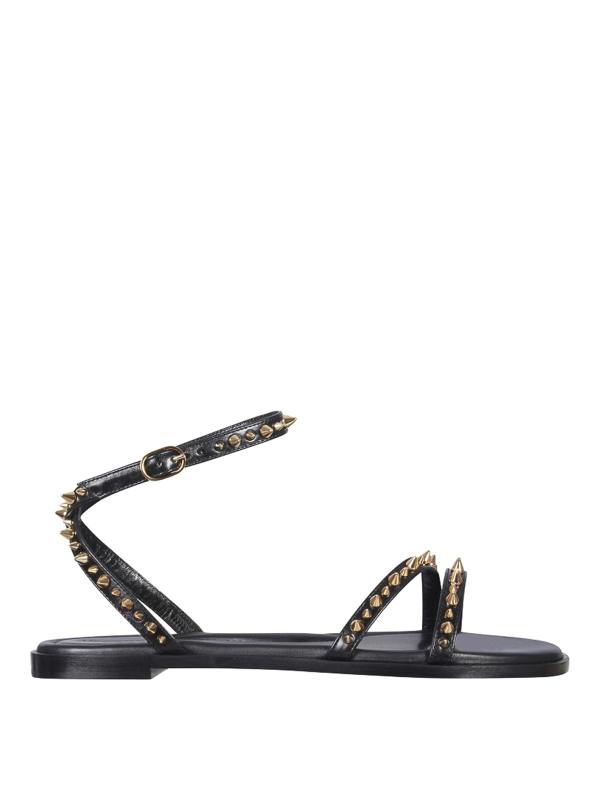 Alexander Mcqueen Sandales - Noir