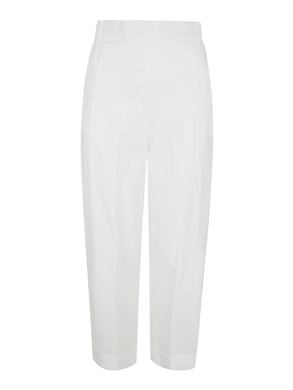 Liviana Conti Pantalons Décontractés - Blanc