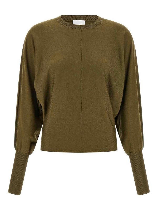 Nude Pull Col Rond - Vert