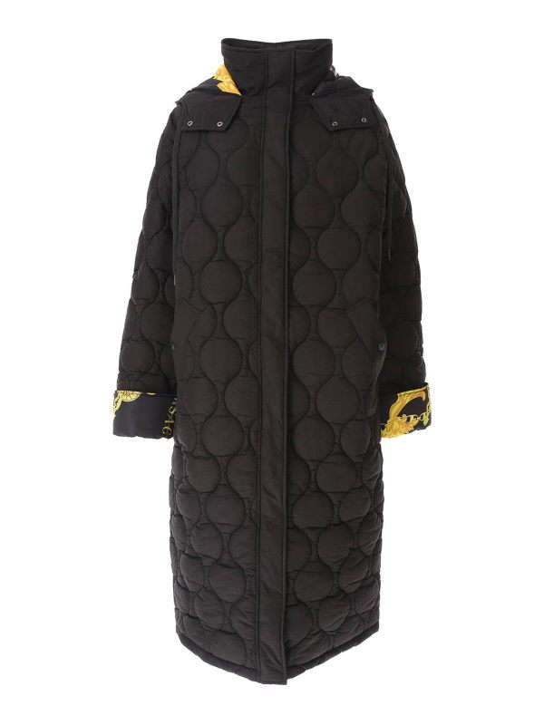 Versace Jeans Couture Manteau Court - Noir