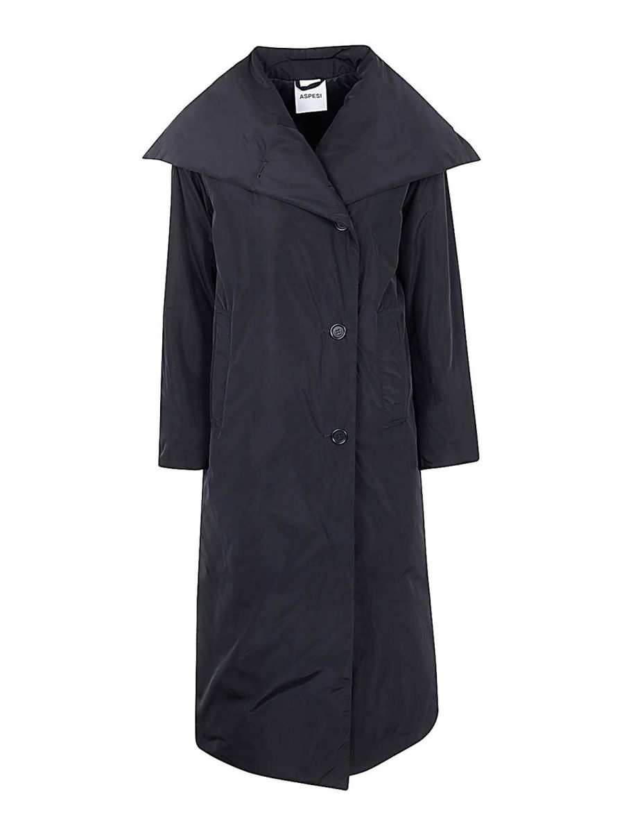 Aspesi Manteau Court - Noir