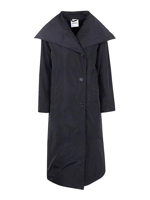 Aspesi Manteau Court - Noir