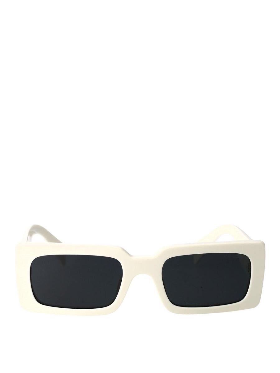 Prada Lunettes De Soleil - Blanc