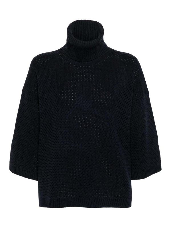 Fabiana Filippi Pull Col Rond - Bleu