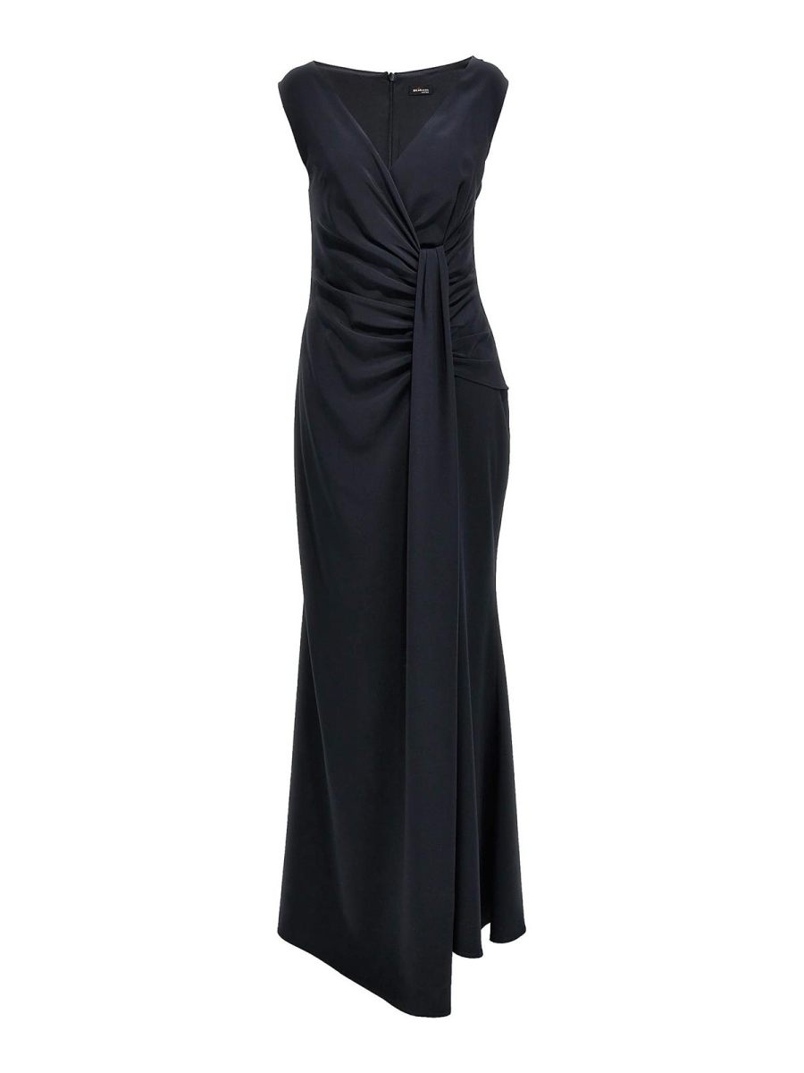 Kiton Maxi Robe - Bleu