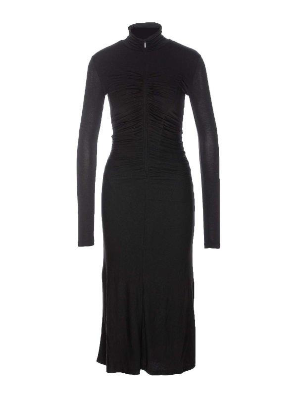Pinko Robe Au Genou - Noir