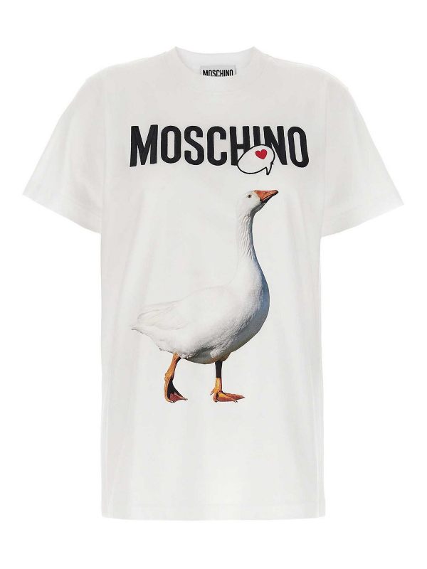 Moschino T-Shirt - Blanc