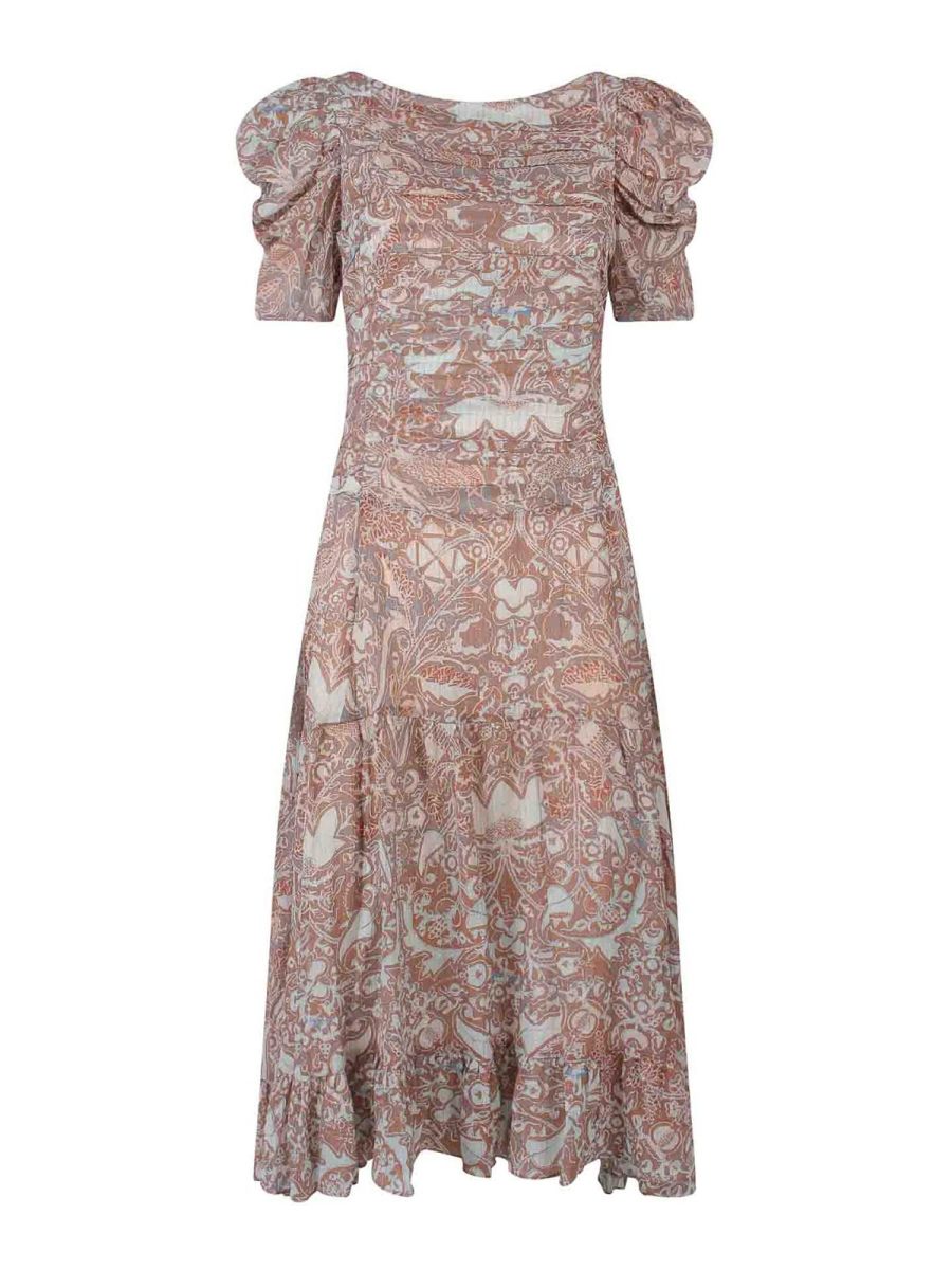 Ulla Johnson Robe Courte - Beige