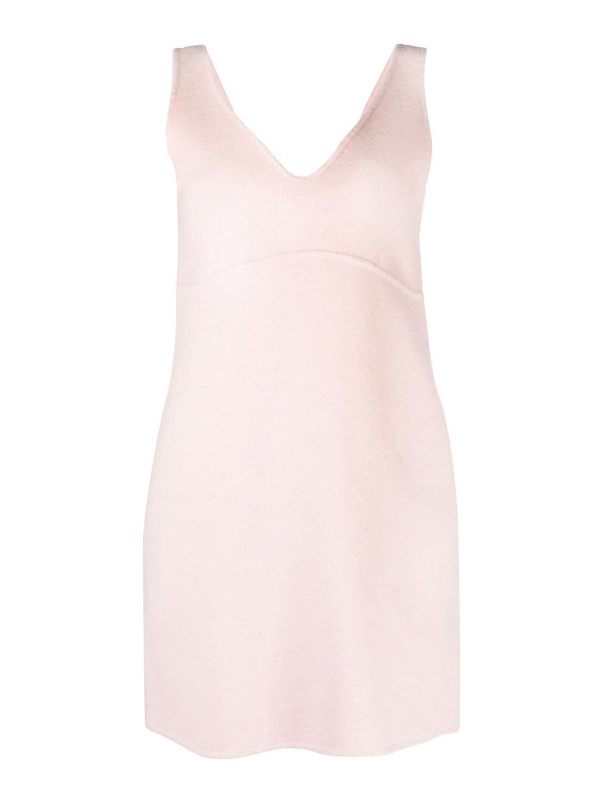 P. A.R. O.S. H. Robe Au Genou - Rose Clair