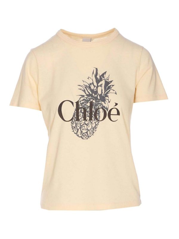 Chloe' T-Shirt - Jaune