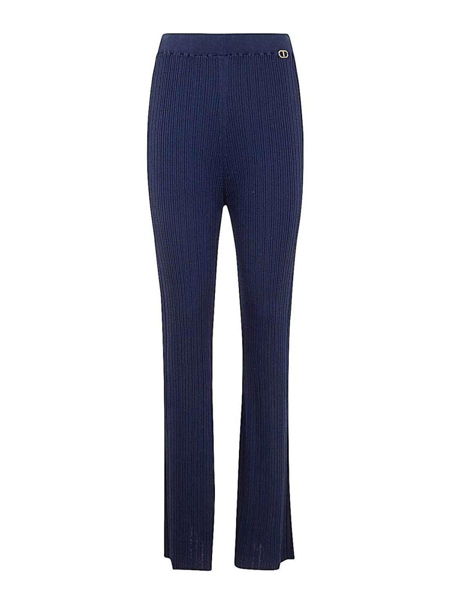 Twinset Pantalons Décontractés - Bleu