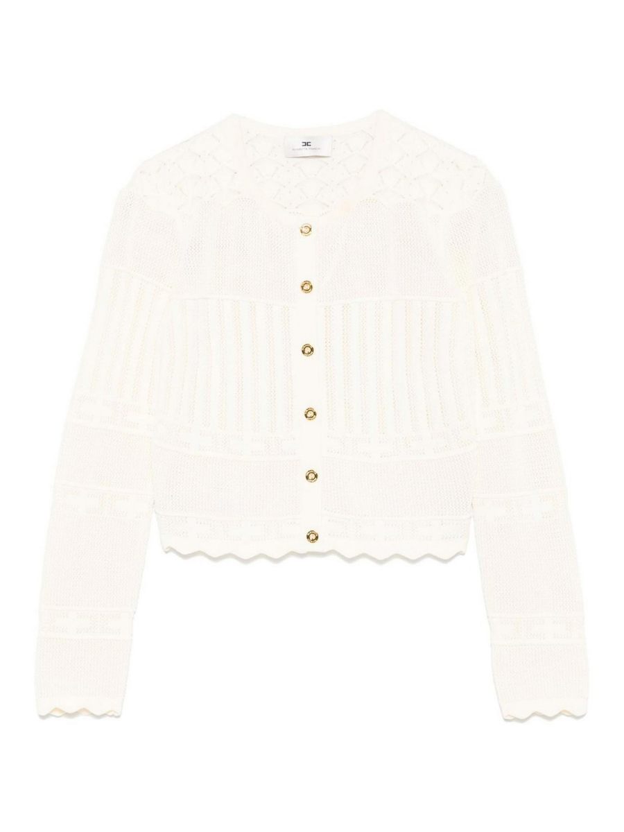 Elisabetta Franchi Cardigan - Beige