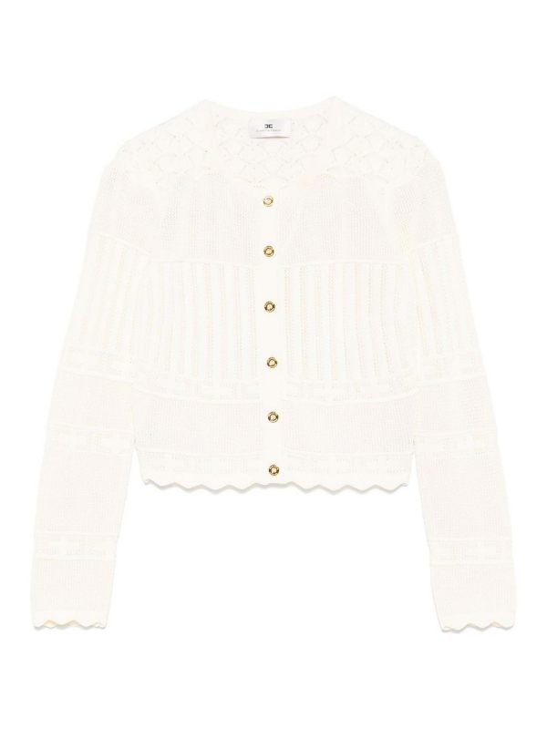 Elisabetta Franchi Cardigan - Beige