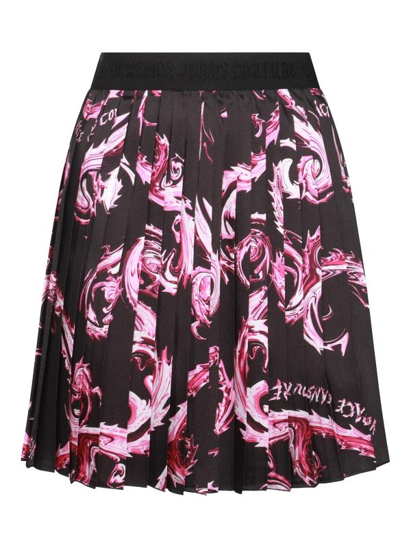 Versace Jeans Couture Jupe Midi - Noir