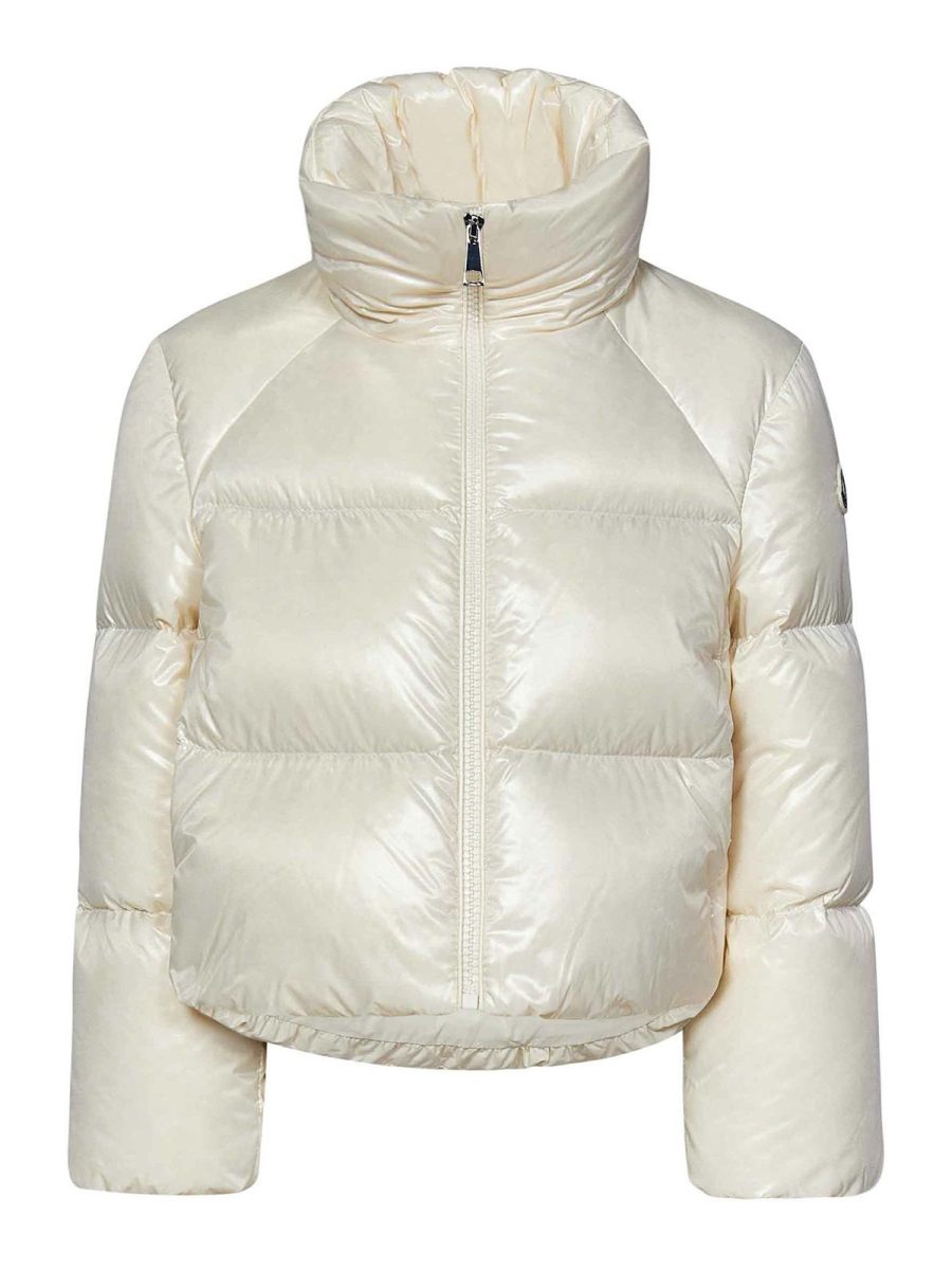 Moncler Jr Veste Casual - Blanc