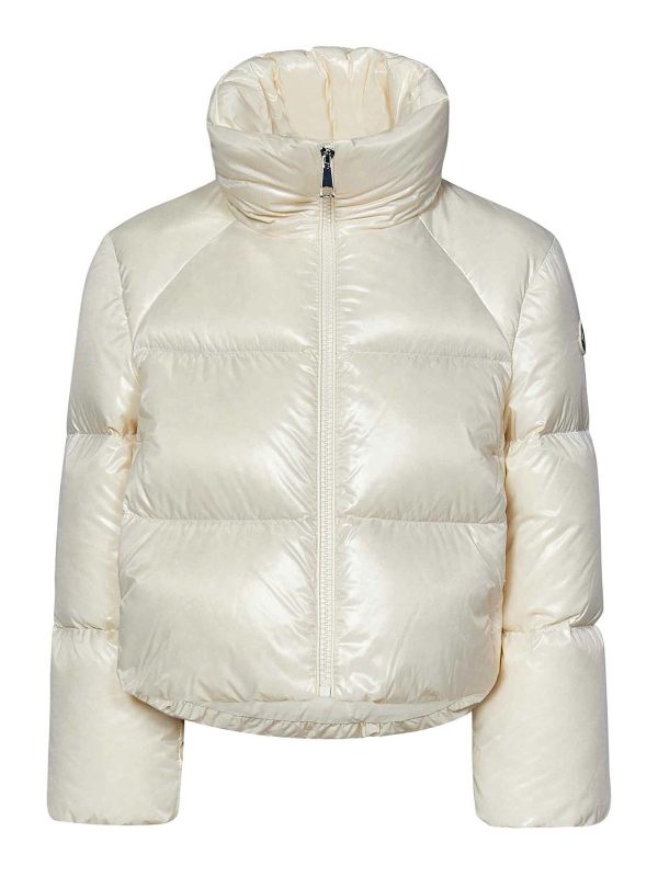 Moncler Jr Veste Casual - Blanc
