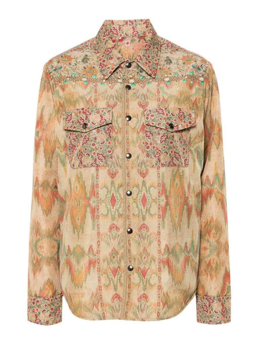 Pierre-Louis Mascia Chemise - Beige
