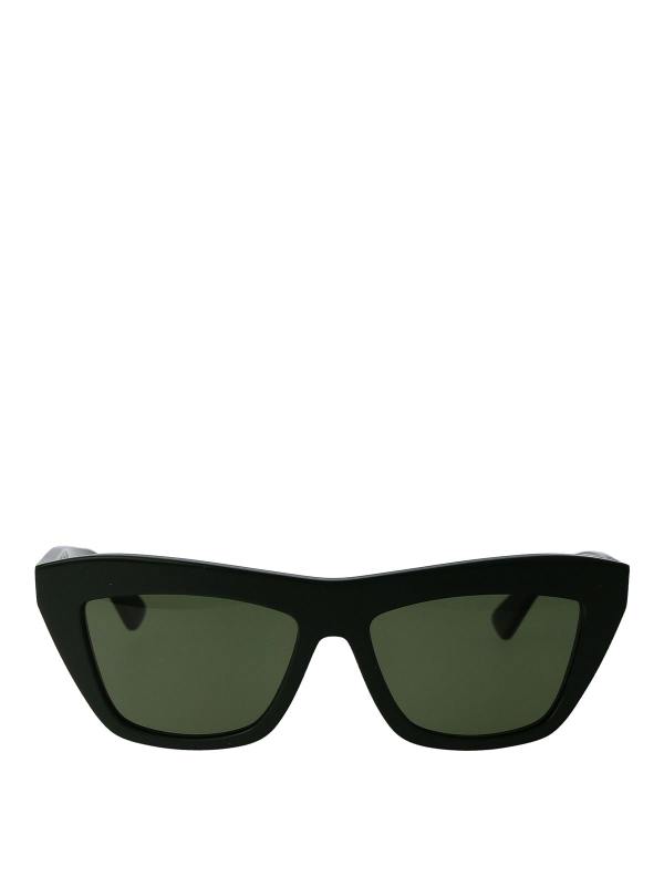 Bottega Veneta Lunettes De Soleil - Vert