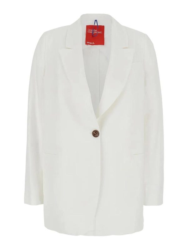 Merci Veste Casual - Blanc