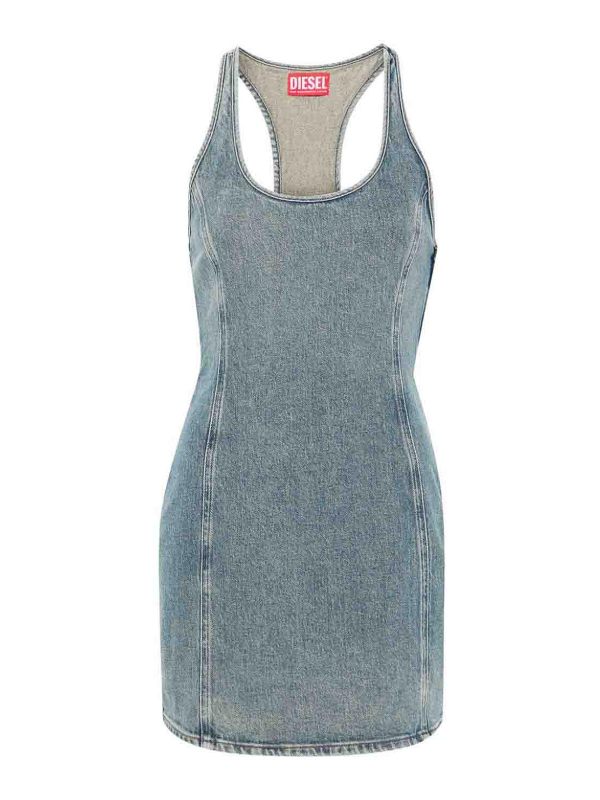 Diesel Robe Courte - Noir