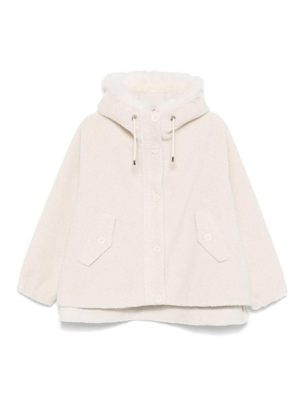 Valentini 1972 Manteau Court - Blanc