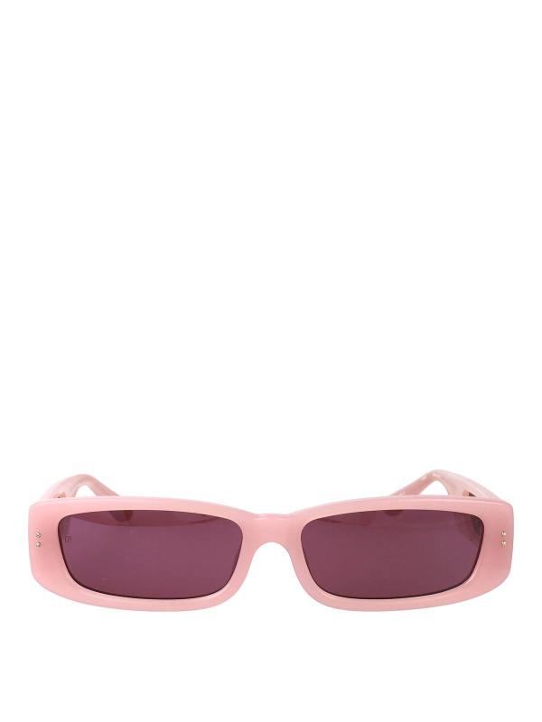 Linda Farrow Lunettes De Soleil - Violet