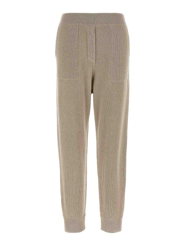Brunello Cucinelli Pantalons Décontractés - Or