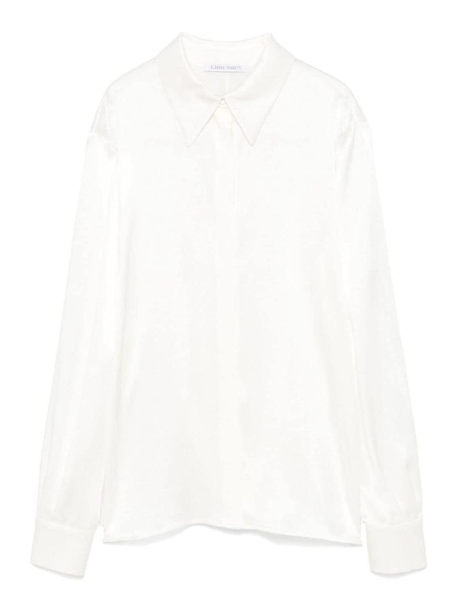 Alberta Ferretti Chemise - Blanc