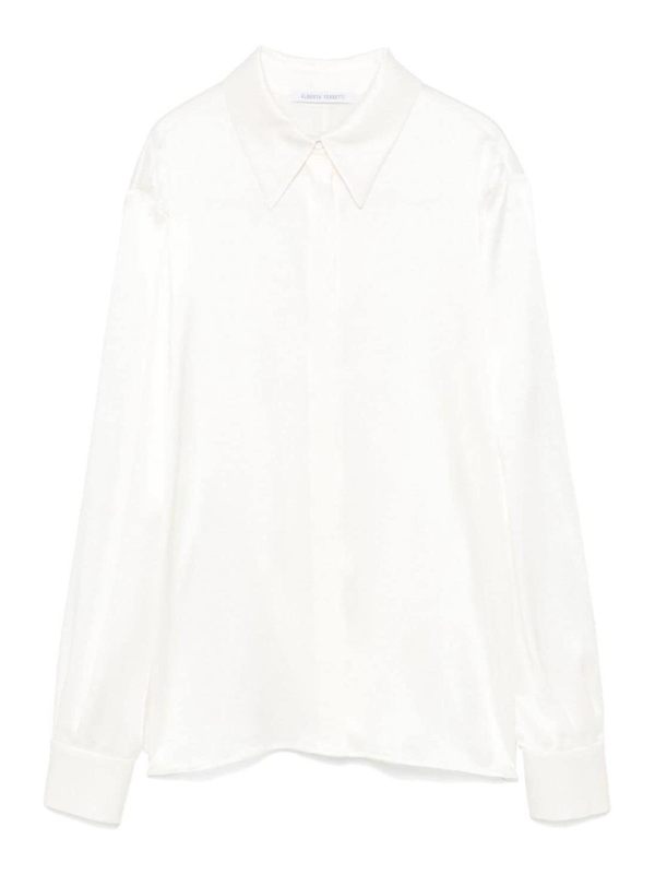 Alberta Ferretti Chemise - Blanc