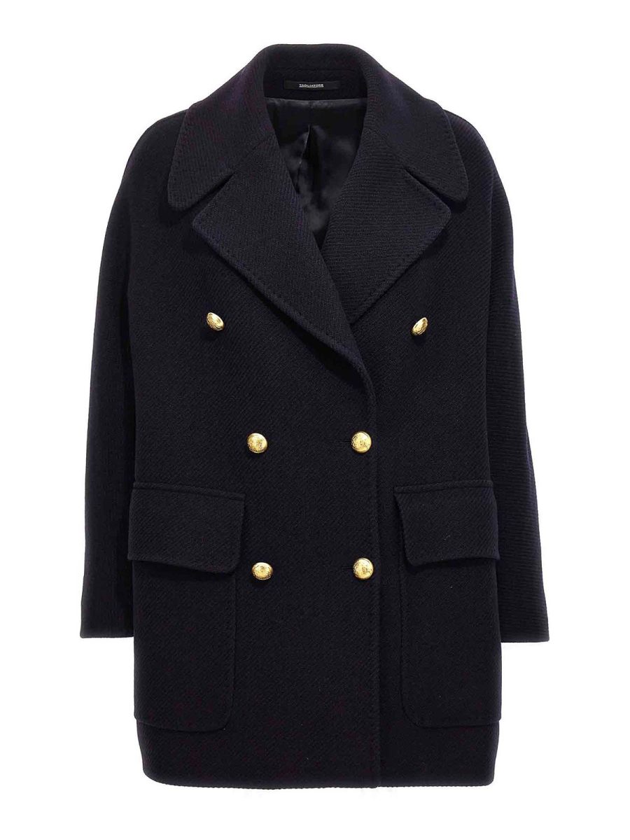 Tagliatore Manteau Court - Bleu