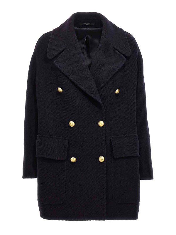 Tagliatore Manteau Court - Bleu