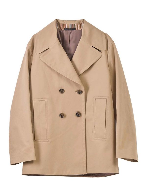 Paul Smith Manteau Court - Camel