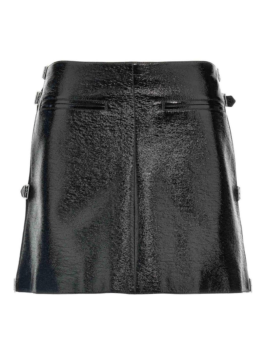 Courreges Jupe Midi - Mini Multi Sangle Vinyl