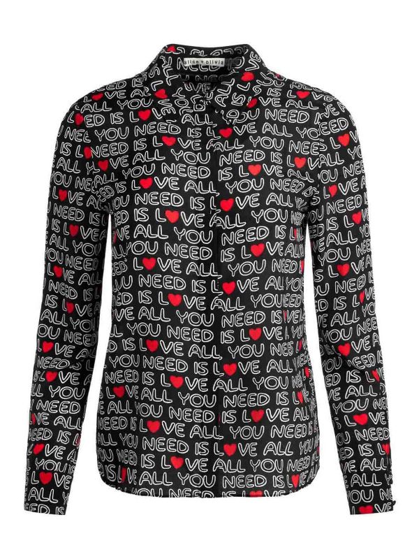 Alice+Olivia Top - Noir