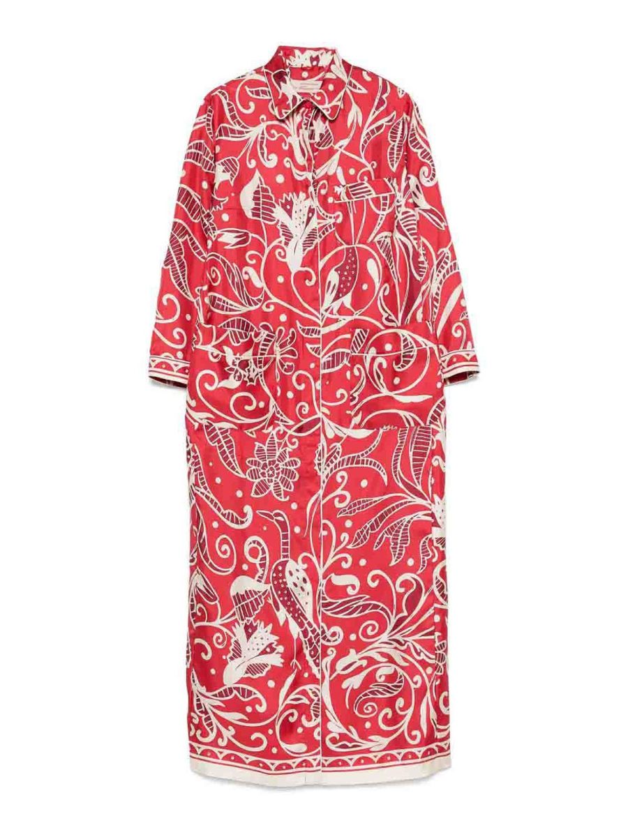 F. R.S For Restless Sleepers Maxi Robe - Rouge