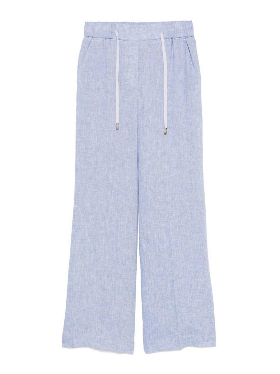 Peserico Pantalons Décontractés - Bleu